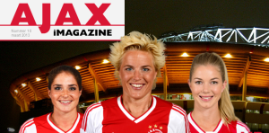 Ajax-vrouwen in iMagazine