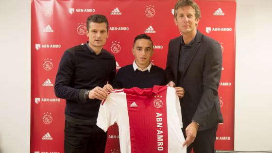 Abdelhak Nouri heeft een contract tot 2018 getekend (Foto: @afcajax)